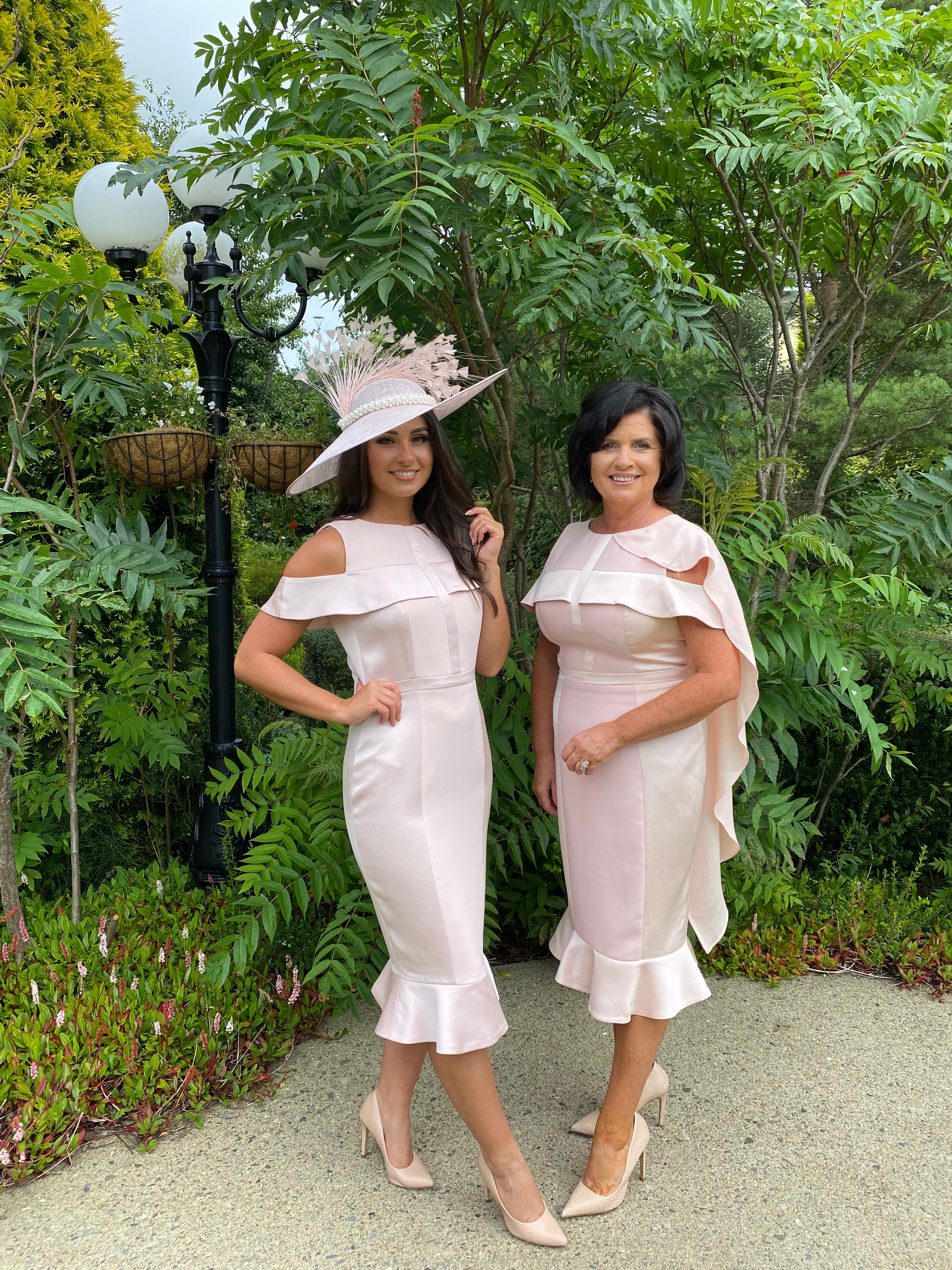 Cold Shoulder Cape Detailed Wedding Guest Dress Rosies Closet Cold Shoulder Cape Detailed Wedding Guest Dress Rosies Closet