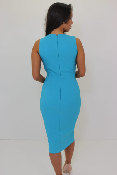 Crystal Dress Turquoise